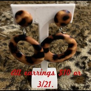 Leopard Fashion Earrings